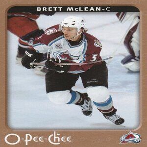 Brett McLean - 2006/2007 O Pee Chee Hockey Card
